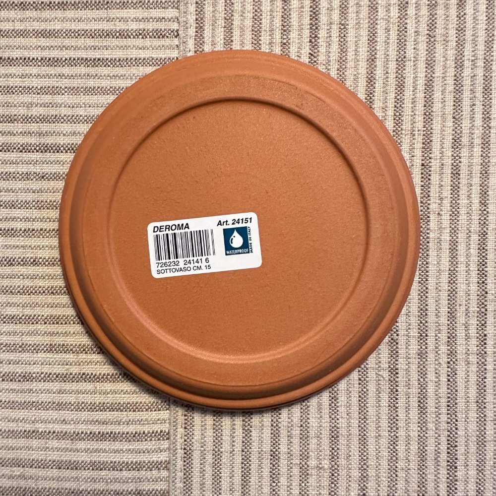 Clay Terracotta Plant Saucer - Picture 6 of 8